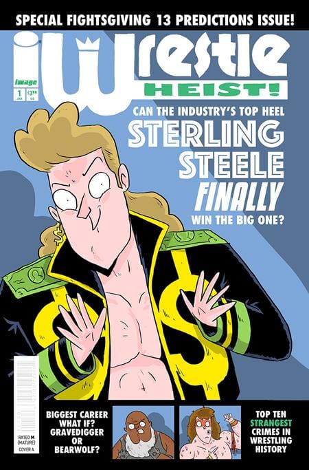 Image Comics Comic Books WRESTLE HEIST #1 (OF 5) CVR A KYLE STARKS 70985304495600111 1025IM0280