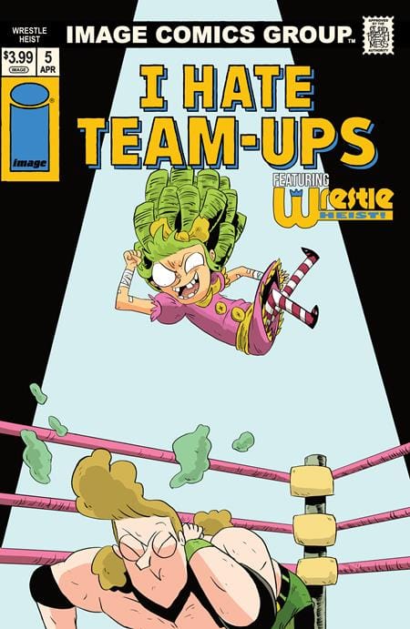 Image Comics Comic Books WRESTLE HEIST #5 (OF 5) B KYLE STARKS I HATE FAIRYLAND TEAM UP VAR (MR) 70985304495600521 0226IM8033