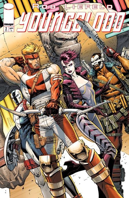 Image Comics Comic Books YOUNGBLOOD #2 CVR C DUSTIN WEAVER VAR (MR) 70985304513700231 1025IM0453