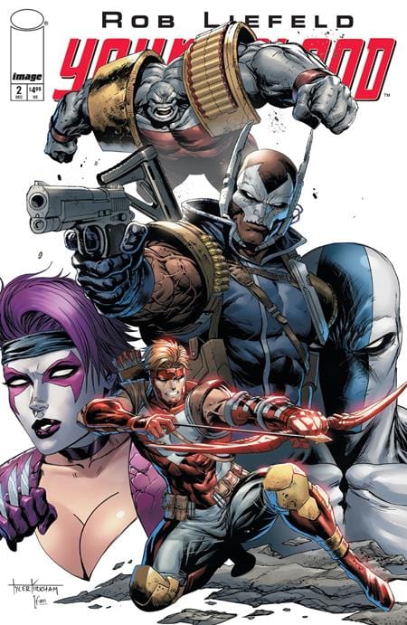 Image Comics Comic Books YOUNGBLOOD #2 CVR D TYLER KIRKHAM VAR (MR) 70985304513700241 1025IM0454