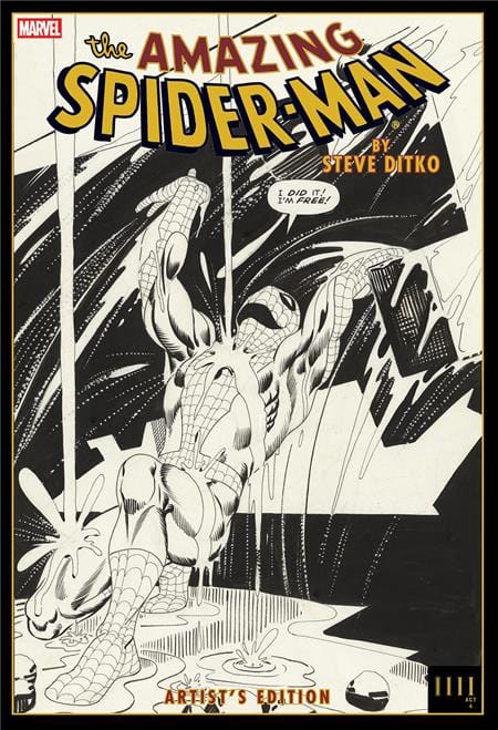 Image Comics Graphic Novel AMAZING SPIDER MAN BY STEVE DITKO ARTISTS EDITION HC RAIN CVR 9781534334717 1025IM0297