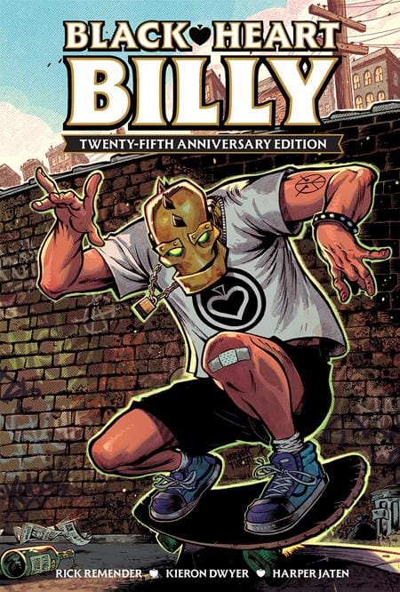 Image Comics Graphic Novel BLACK HEART BILLY 25TH ANNIVERSARY HC 9781534333260 0925IM0438