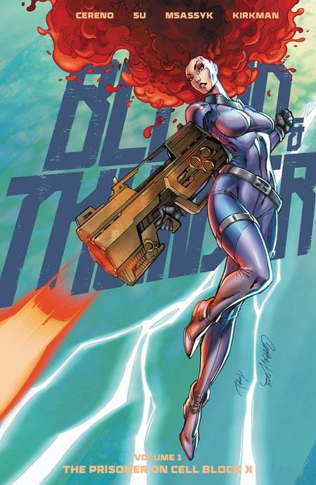 Image Comics Graphic Novel BLOOD & THUNDER TP VOL 01 J SCOTT CAMPBELL CVR (MR) 9781534333420 0925IM0440