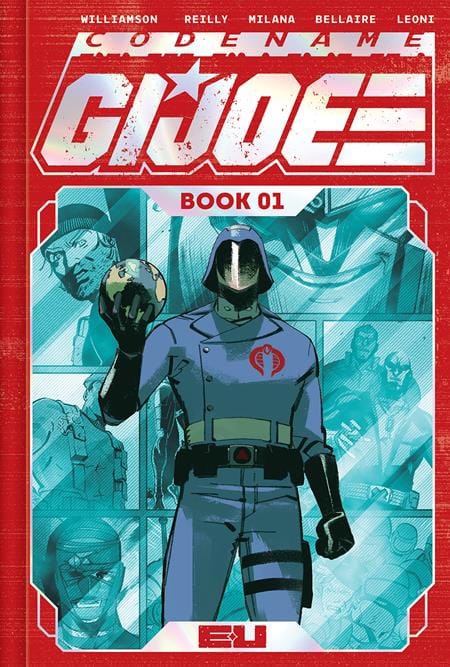 Image Comics Graphic Novel CODENAME GI JOE DELUXE EDITION HC BOOK 01 DIRECT MARKET EXCLUSIVE ANDREA MILANA & ANNALISA LEONI SPOT FOIL CVR 9781534333895 0325IM415