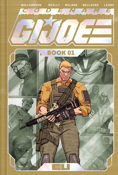 Image Comics Graphic Novel CODENAME GI JOE DELUXE EDITION HC BOOK 01 TOM REILLY CVR 9781534328228 0325IM414