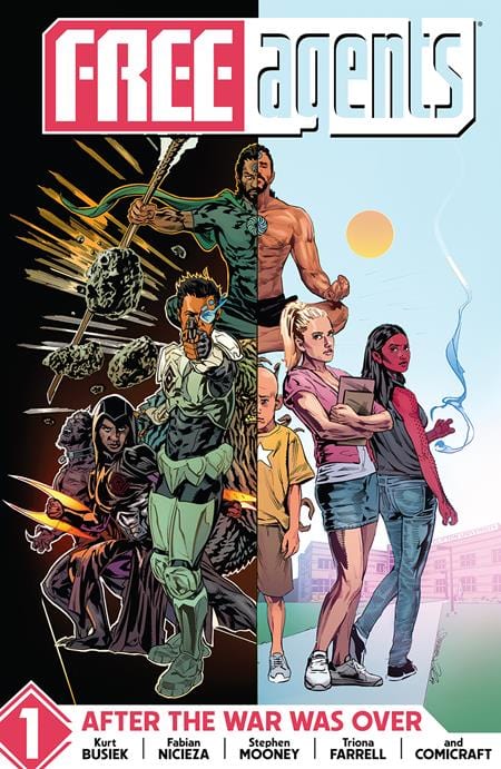 Image Comics Graphic Novel FREE AGENTS TP VOL 01 9781534378759 0325IM416