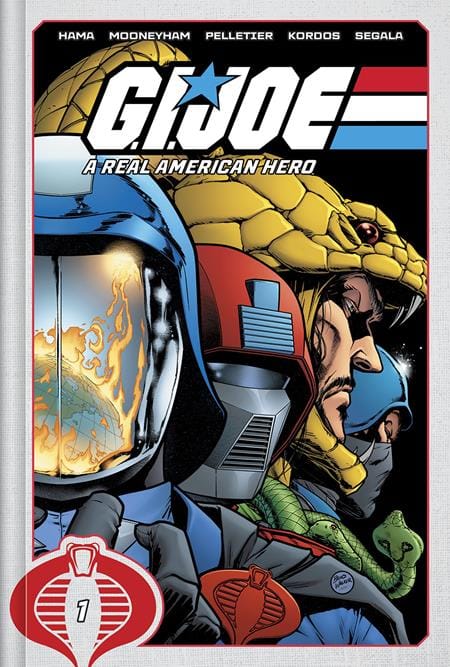 Image Comics Graphic Novel GI JOE A REAL AMERICAN HERO DLX HC BOOK 01 DIRECT MARKET EXCLUSIVE BRAD WALKER & LAURA MARTIN VAR 9781534334816 1225IM0449