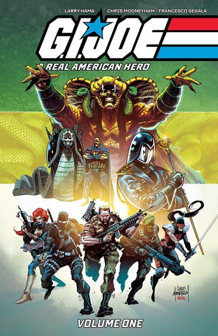Image Comics Graphic Novel GI JOE A REAL AMERICAN HERO TP VOL 01 DIRECT MARKET EXCLUSIVE CHRIS MOONEYHAM CVR 9781534376427 0724IM303