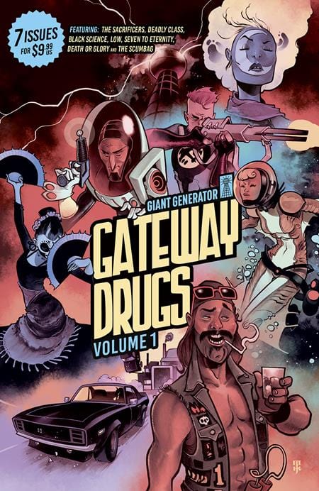 Image Comics Graphic Novel GIANT GENERATOR FIRST ISSUE SAMPLER TP VOL 01 GATEWAY DRUGS (MR) 9781534340855 0724IM304