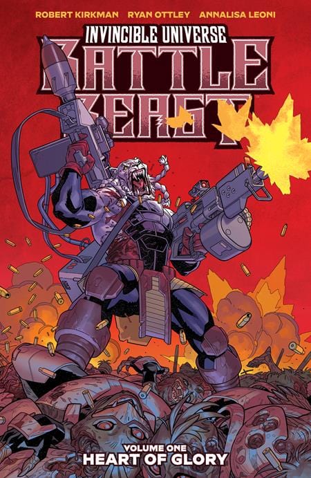 Image Comics Graphic Novel INVINCIBLE UNIVERSE BATTLE BEAST TP VOL 01 DIRECT MARKET EXCLUSIVE RYAN OTTLEY & ANNALISA LEONI CVR 9781534331495 0825IM0466