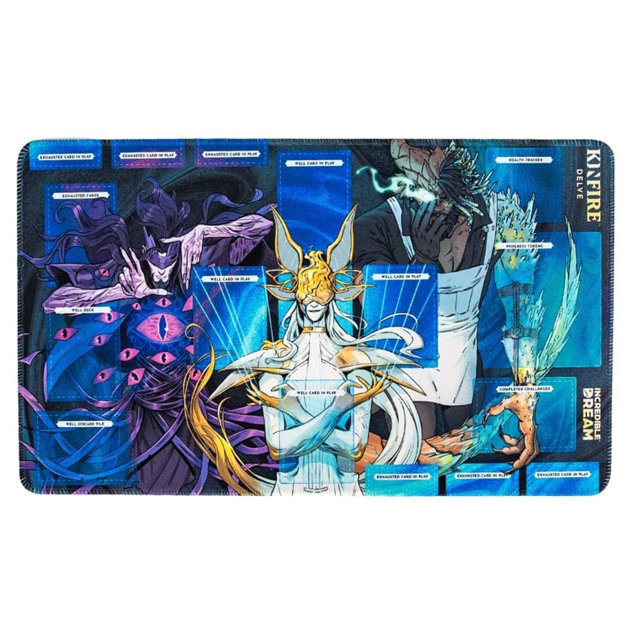 Incredible Dream Game Supplies > Playmats Kinfire Delve Playmat 850052382223 IDRAYA11013001