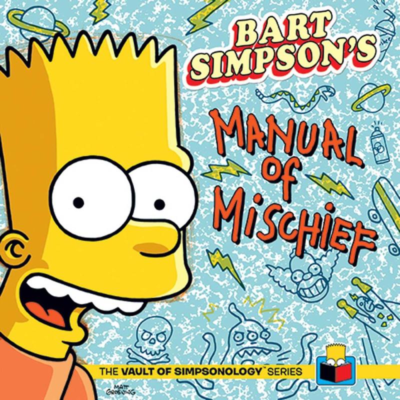 Insight Editions Books > Art & Gifts > Pop Culture Bart Simpson's Manual of Mischief - Hardcover 9781608873104 MC-53308