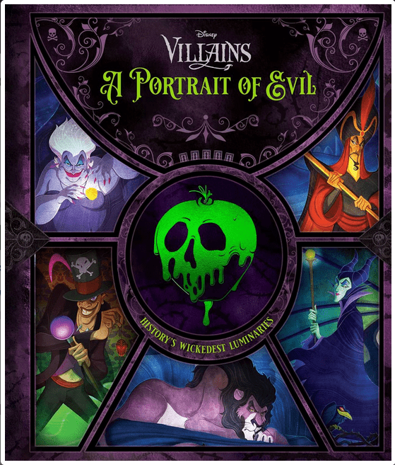 Insight Editions Books > Art & Gifts > Pop Culture Disney Villains: A Portrait of Evil - History's Wickedest Luminarie - Hardcover 9781647220587 MC-35020