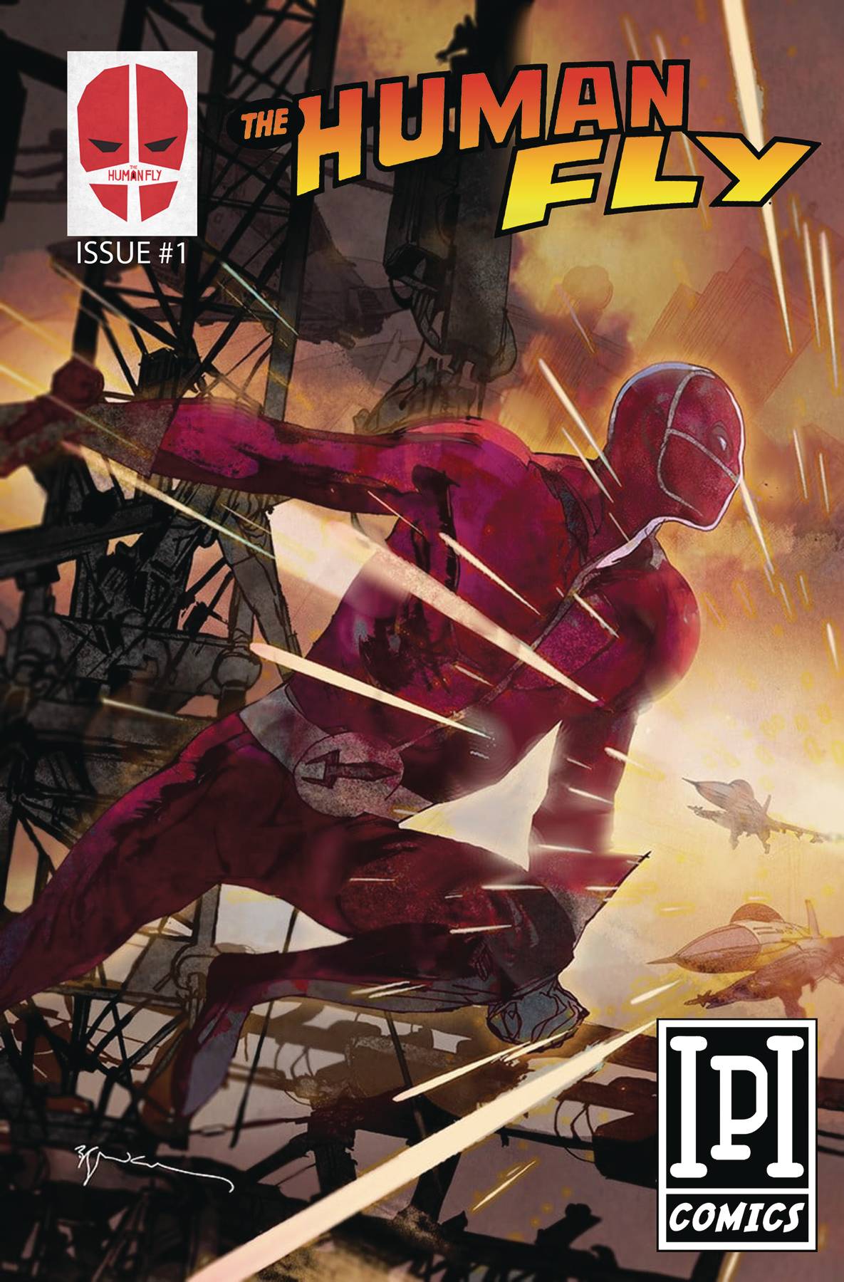 ipi Comic Books HUMAN FLY #1 CVR B SIENKIEWICZ 72402224375600121 STL334093