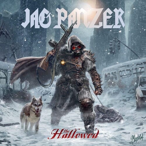 Jag Panzer Music > Vinyl Records Jag Panzer - The Hallowed (Blue and White Marbled Vinyl) 4251981703565 ATCF703565.1