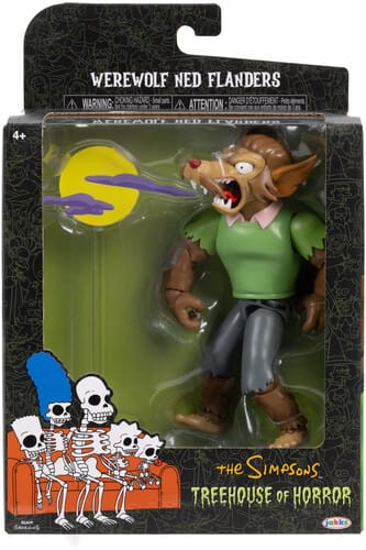 Jakks Pacific Toys > Action Figures > Other Action Figures Jakks Pacific: Simpsons Treehouse of Horror - Werewolf Ned Flanders 192995433366 JKKS33366