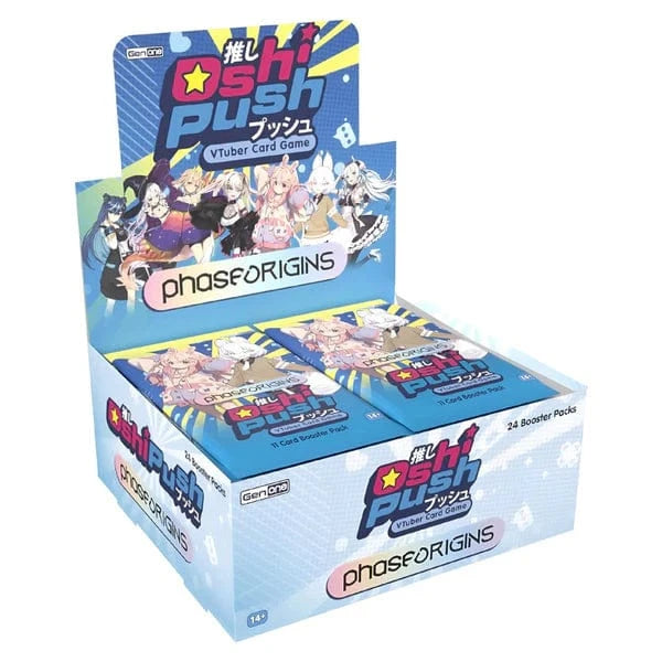 Japanime Games Trading Card Games Oshi Push TCG: Phase Origins - Booster Box 703558841889 JPG672