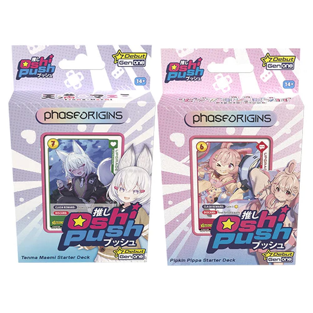 Japanime Games Trading Card Games Oshi Push TCG: Phase Origins - Starter Deck