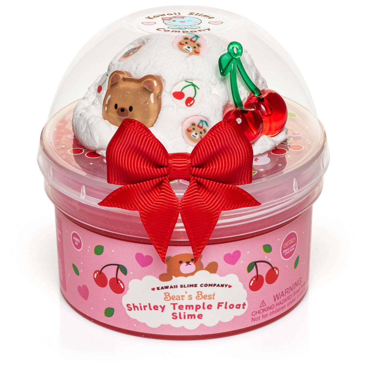 Kawaii Slime Company Toys Bears Best Shirley Temple Float 2 Slimes In 1 (4pcs/case) 857488008598 BEABESSHI_9456