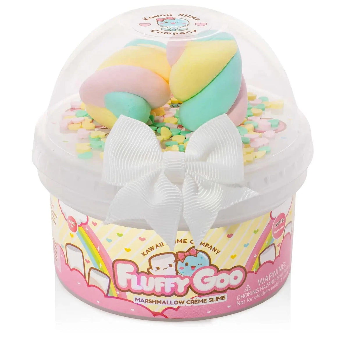 Kawaii Slime Company Toys > Fidget Toys Kawaii Slime: Classic Marshmallow Slime - Fluffy Goo 857488008734 FLUGOOCLA_5214_CHR