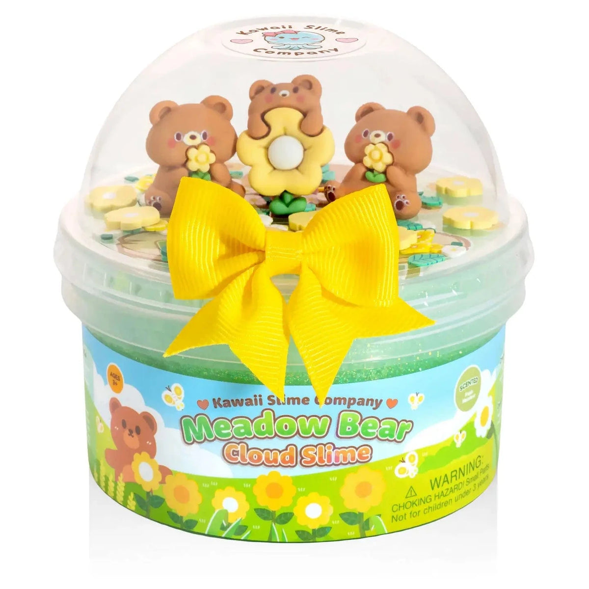 Kawaii Slime Company Toys > Fidget Toys Kawaii Slime: Cloud Slime - Meadow Bear 810154370337 MEABEACLO_9570