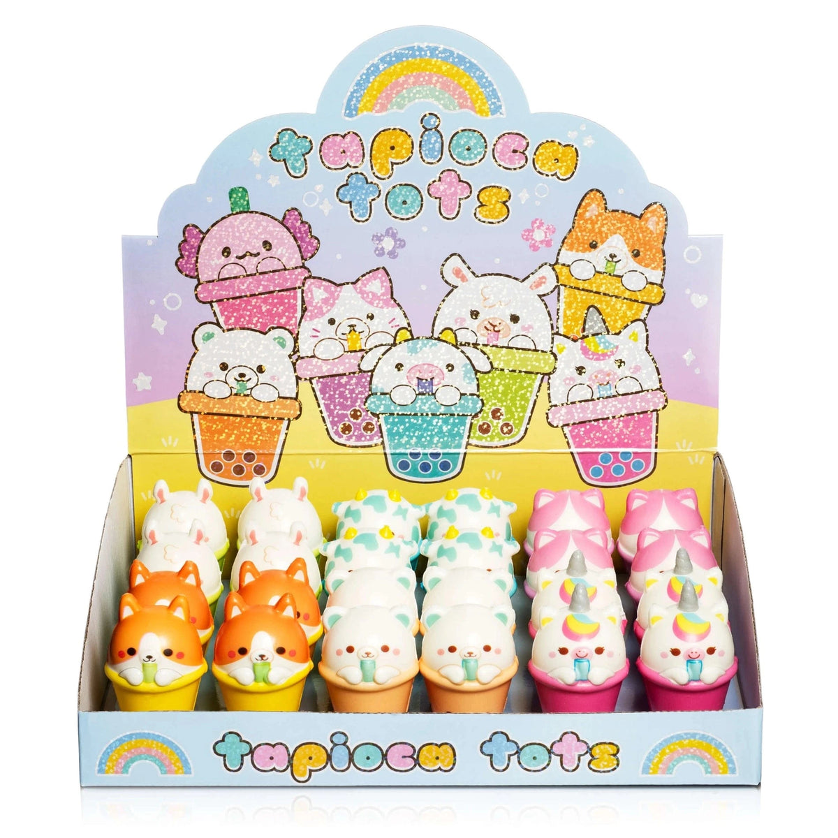 Kawaii Slime Company Toys > Fidget Toys Kawaii Slime: Mini Squishies - Tapioca Tots 810154371372 TAPTOP_9850