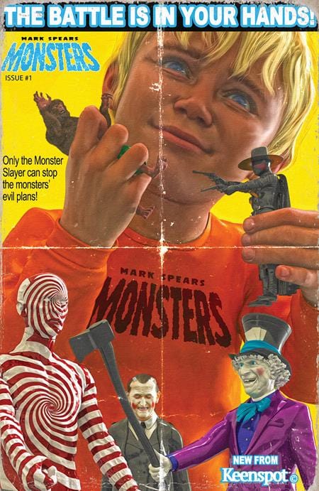 Keenspot Entertainment Comic Books > Incentives MARK SPEARS MONSTERS #1 Sixth Printing Cvr C Inc 1:25 Mark Spears Action Figure Var 60283502299000136 0925EX8065