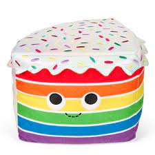 Kidrobot Toys > Plushies Kidrobot: Yummy World - Roy the Rainbow Cake 883975181147 KR18114