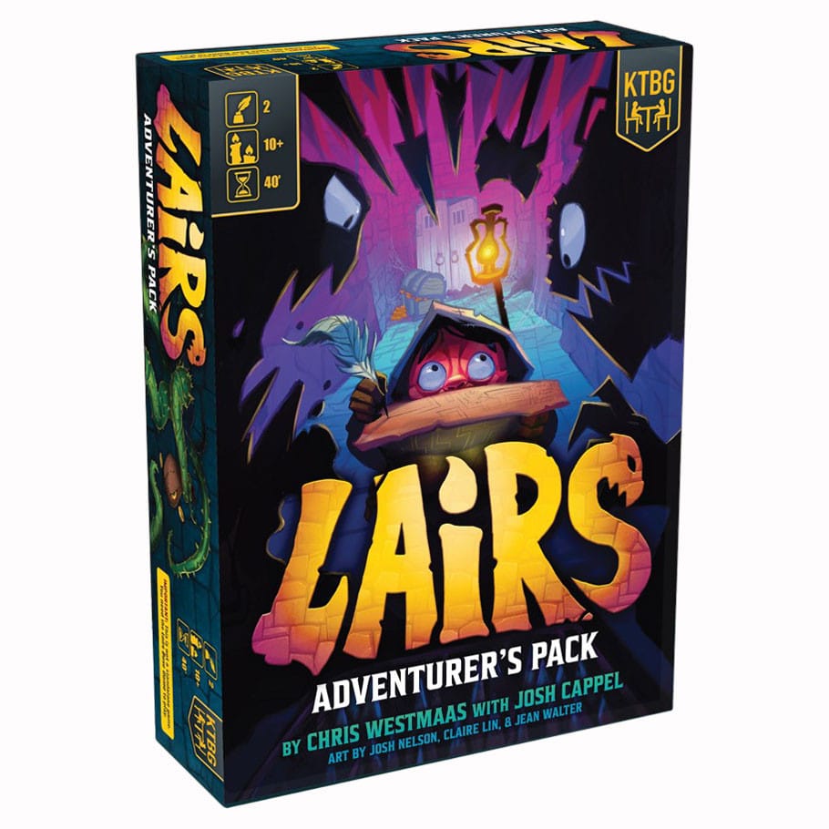Kids Table Board Gaming Board Games Lairs: Adventurers Pack 602772039068 KTG1504