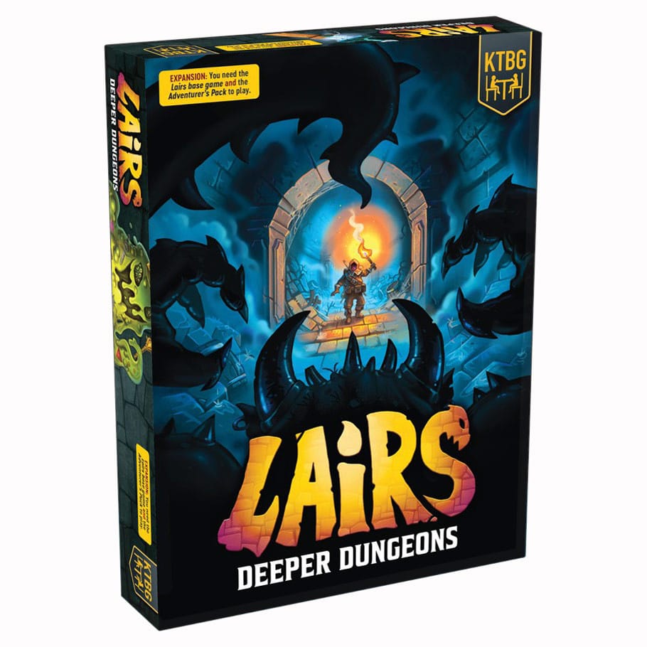 Kids Table Board Gaming Tabletop Games > Role-Playing Games > Expansions Lairs: Deeper Dungeons Expansion 602772039013 KTG1503