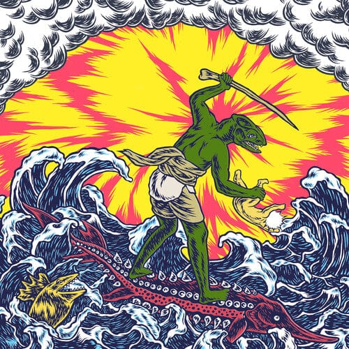 King Gizzard and the Lizard Wizard Music > Vinyl Records King Gizzard & The Lizard Wizard - Teenage Gizzard - Pink/Yellow Vinyl 711574900299 OGMC22100.1