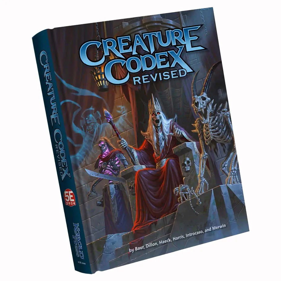 Kobold Press Tabletop Games > Role-Playing Games > Expansions D&D 5E: Creature Codex Revised 9781964506432 KOB6432
