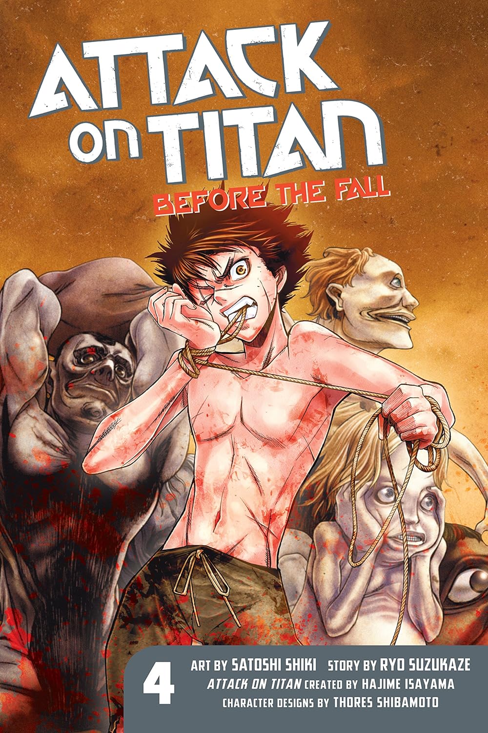 KODANSHA COMICS Manga Attack On Titan Before The Fall GN Vol 04 9781612629810 JAN151496