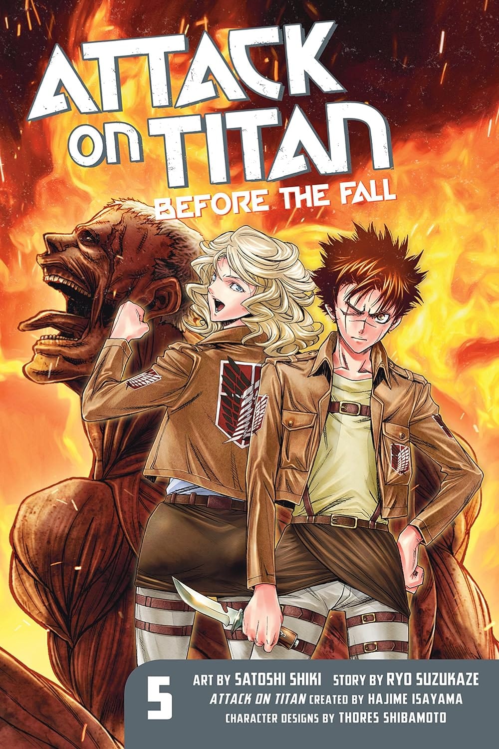 KODANSHA COMICS Manga Attack On Titan Before The Fall GN Vol 05 9781612629827 JUN151403