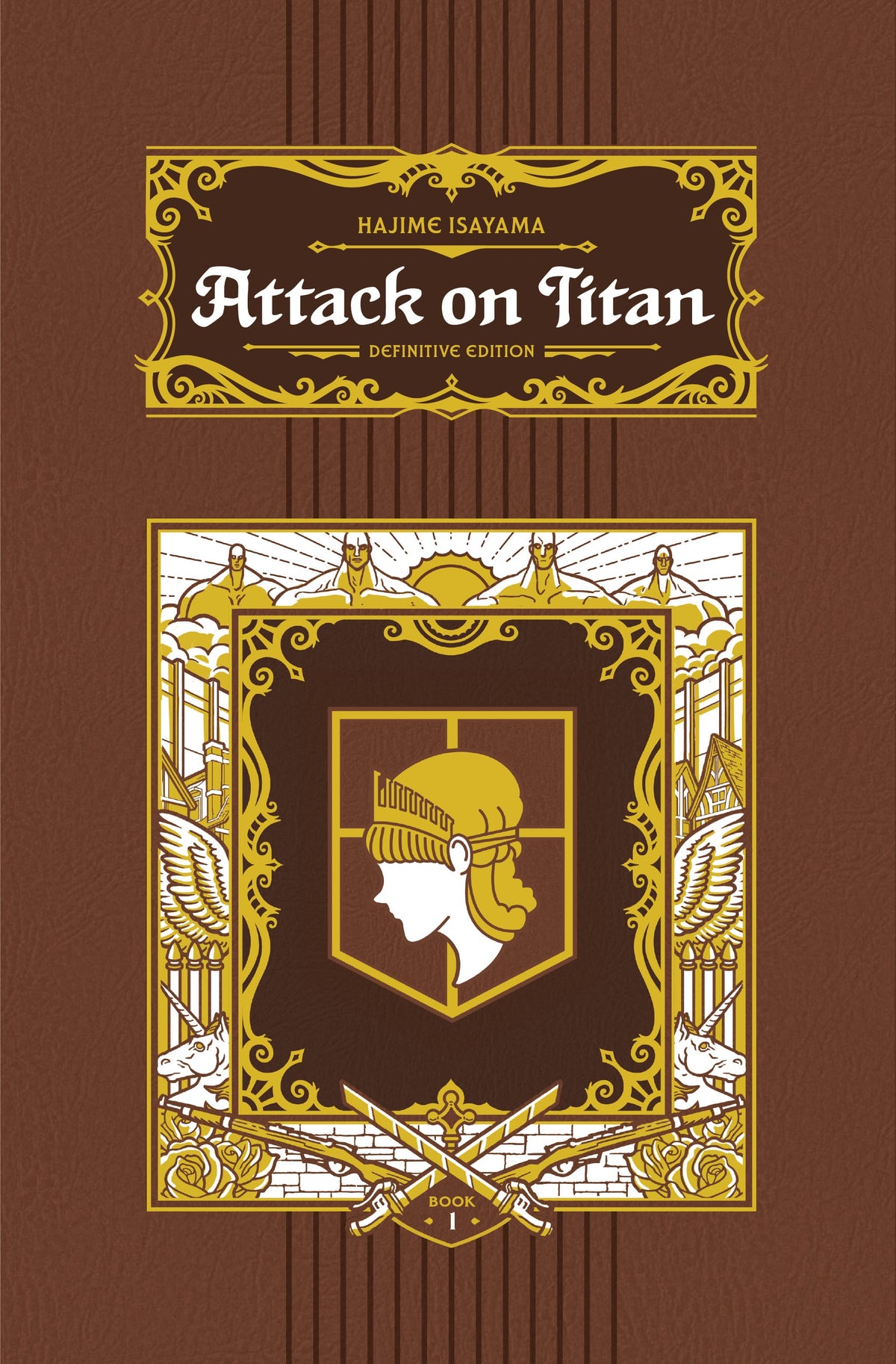 Kodansha Comics Manga Attack on Titan Definitive Hardcover Collection 1 (Vol. 1-3) 9798888777930 PRH-9798888777930