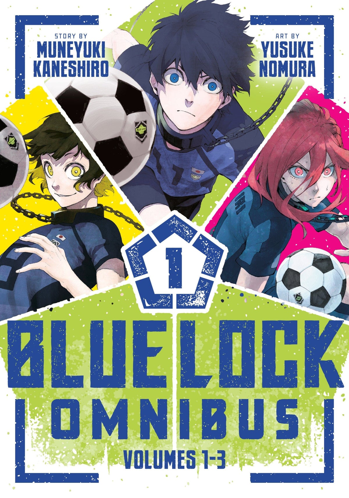 Kodansha Comics Manga Blue Lock Omnibus 1 (Vol. 1-3) 9798888778210 PRH-9798888778210