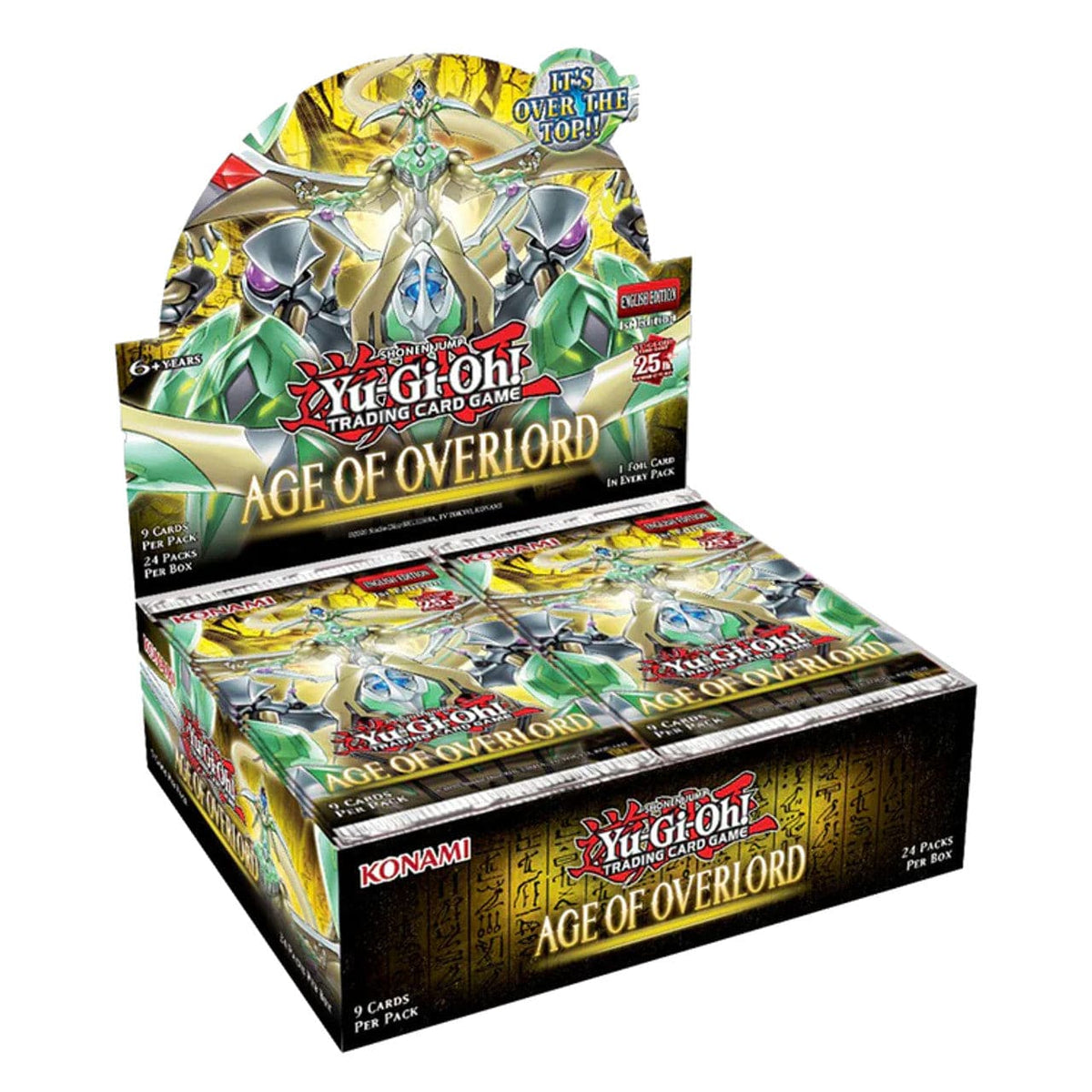Konami Trading Card Games > Yu-Gi-Oh Yu-Gi-Oh! TCG: Age of Overlord - Booster Box 083717862918 KON 86291