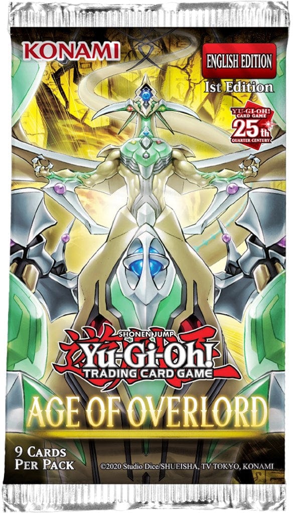 Konami Trading Card Games > Yu-Gi-Oh Yu-Gi-Oh! TCG: Age of Overlord - Booster Pack 083717862901