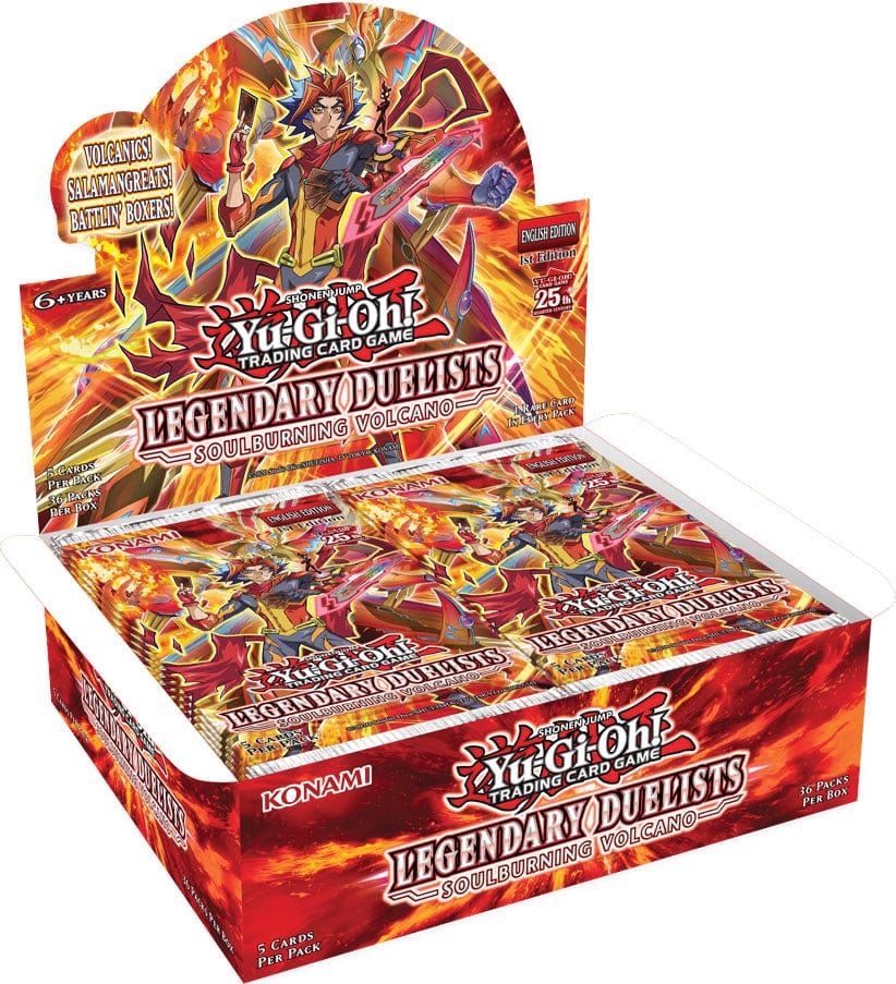 Yu-Gi-Oh! Legendary Duelists Soulburning Volcano Booster Box