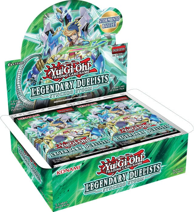 Konami Trading Card Games > Yu-Gi-Oh Yu-Gi-Oh! TCG: Legendary Duelists Synchro Storm - Booster Box 083717853749 KON 85374