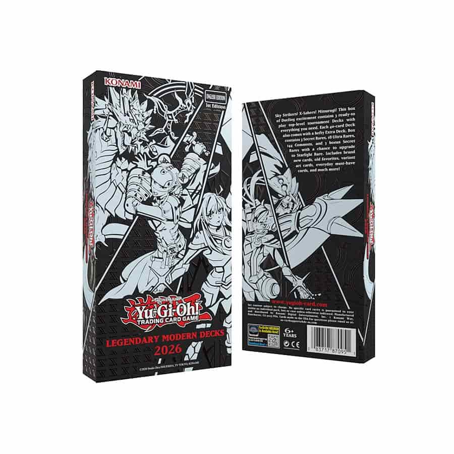 Konami Trading Card Games > Yu-Gi-Oh YU-GI-OH CCG: LEGENDARY MODERN 2026 DECKS BOX SET 083717870951 KON87096