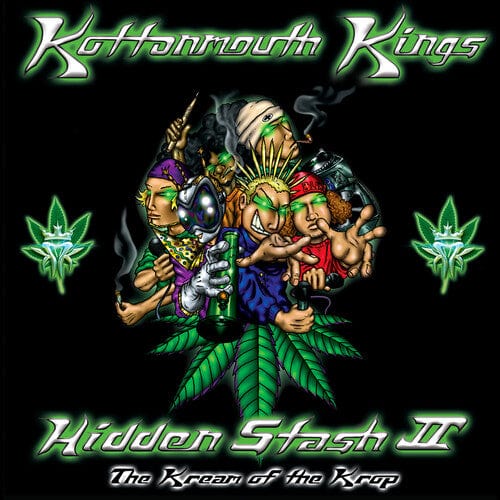Kottonmouth Kings Music > Vinyl Records Kottonmouth Kings - Hidden Stash II - The Kream of the Krop (Silver Vinyl) 889466103216 CLE1032.1