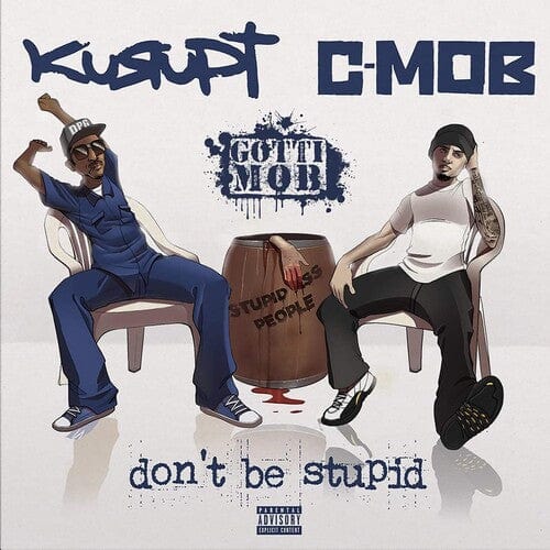 Kurupt Music > Vinyl Records Kurupt - Don't Be Stupid (Blue with White Splatter Vinyl) 850034391380 CPIN39.1