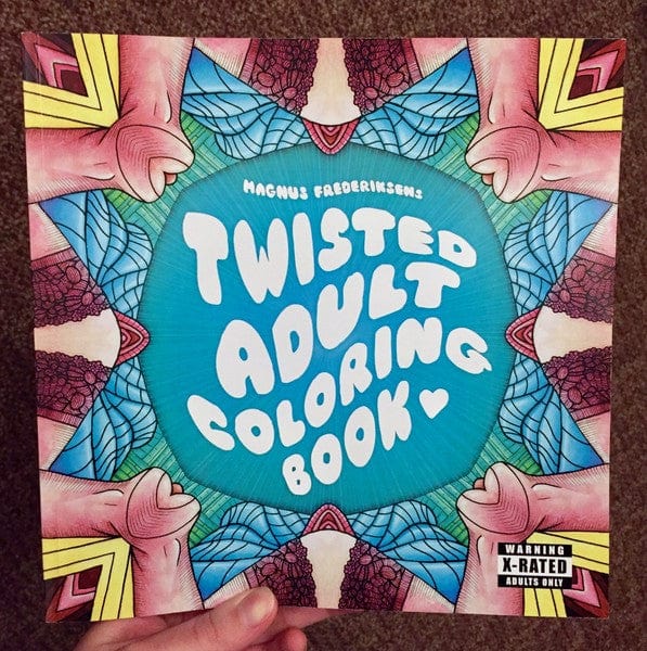 Last Gasp Books > Coloring Books The Twisted Adult Coloring Book - Book 9780867198577 MC-21839