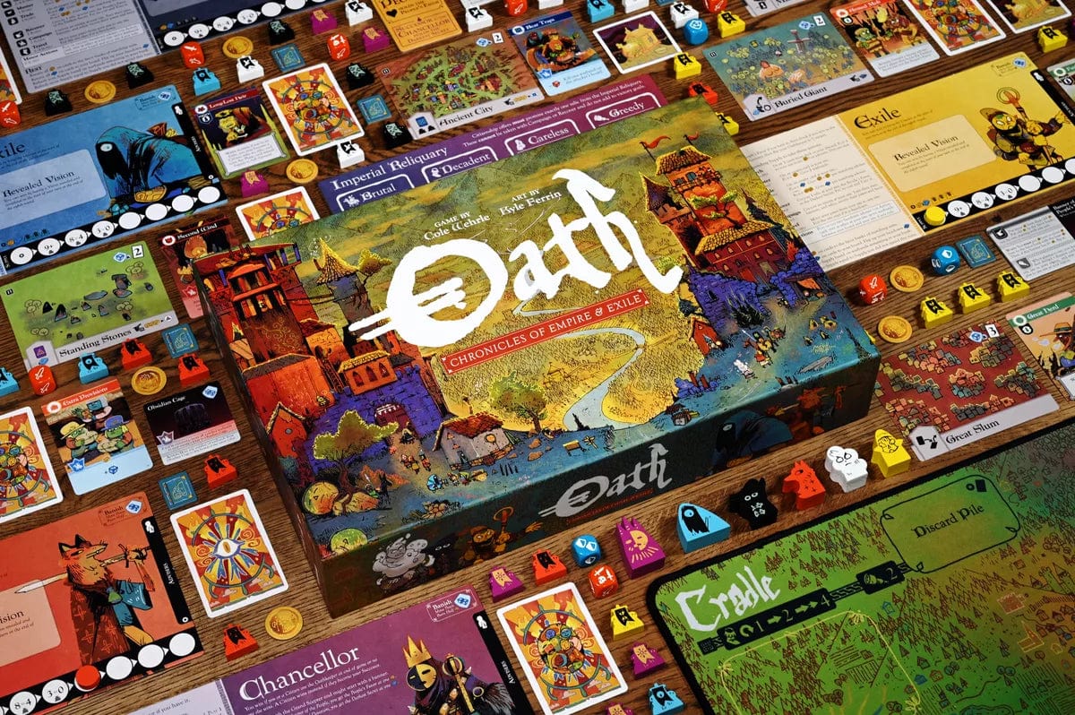 Leder Games Board Games > Large Box Games Oath: Chronicles of Empire and Exile 672975032999 LED 03000