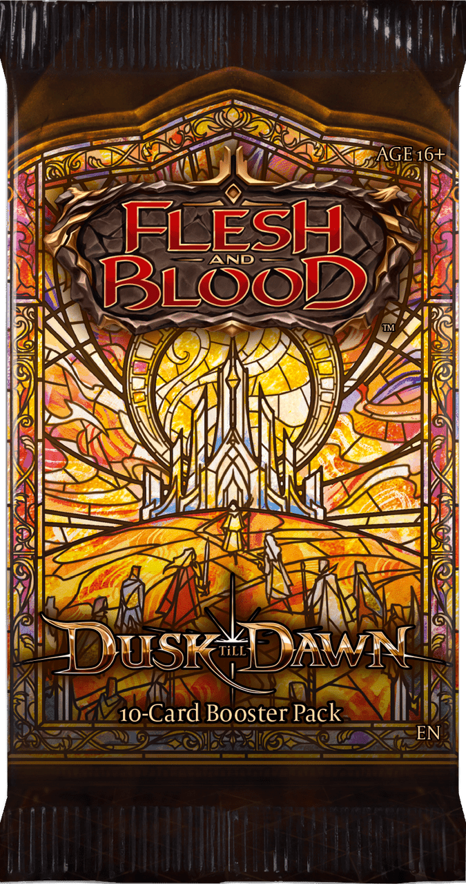 Legend Story Studios Trading Card Games Flesh and Blood TCG: Dusk Till Dawn - Booster Pack 9421037050737