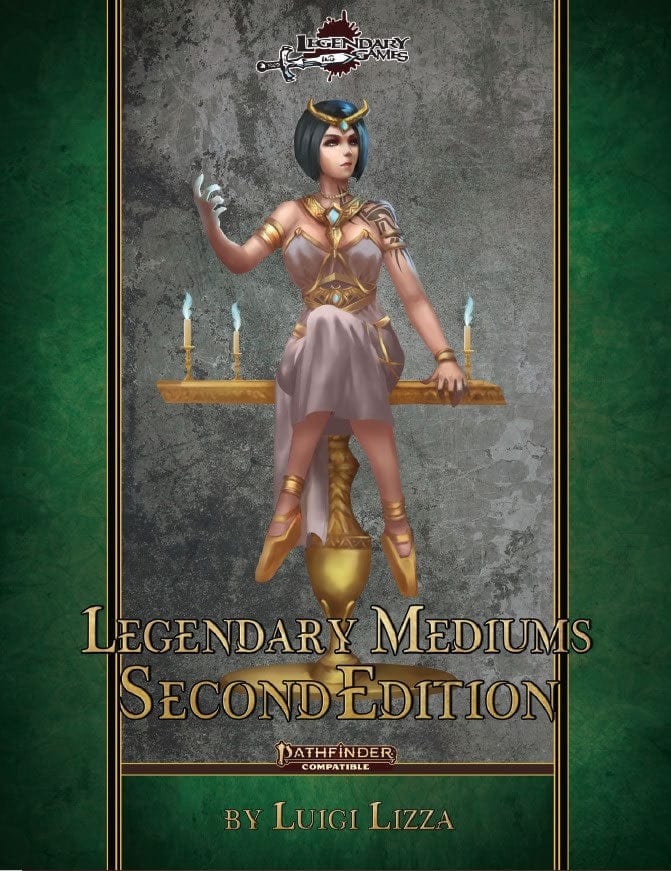 Legendary Games Legendary Mediums: Second Edition (Pathfinder Second Edition) 2370011458335 LGP 392LC16PF2