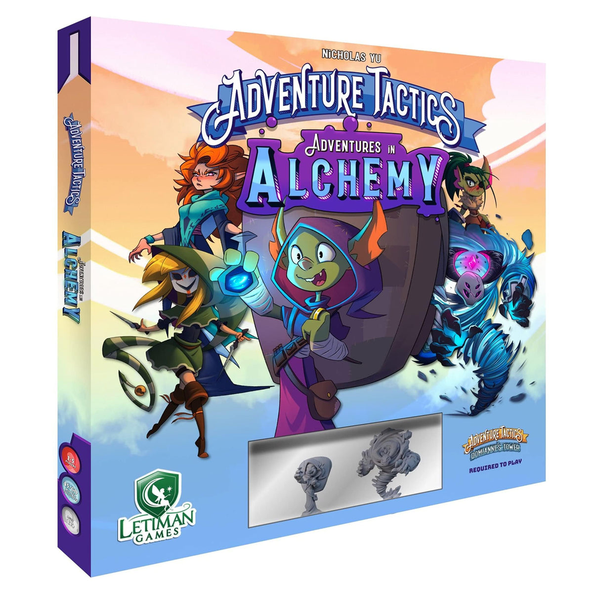 Letiman Games Tabletop Games > Miniature Games Adventure Tactics: Adventures in Alchemy 703674852646 LTM 031