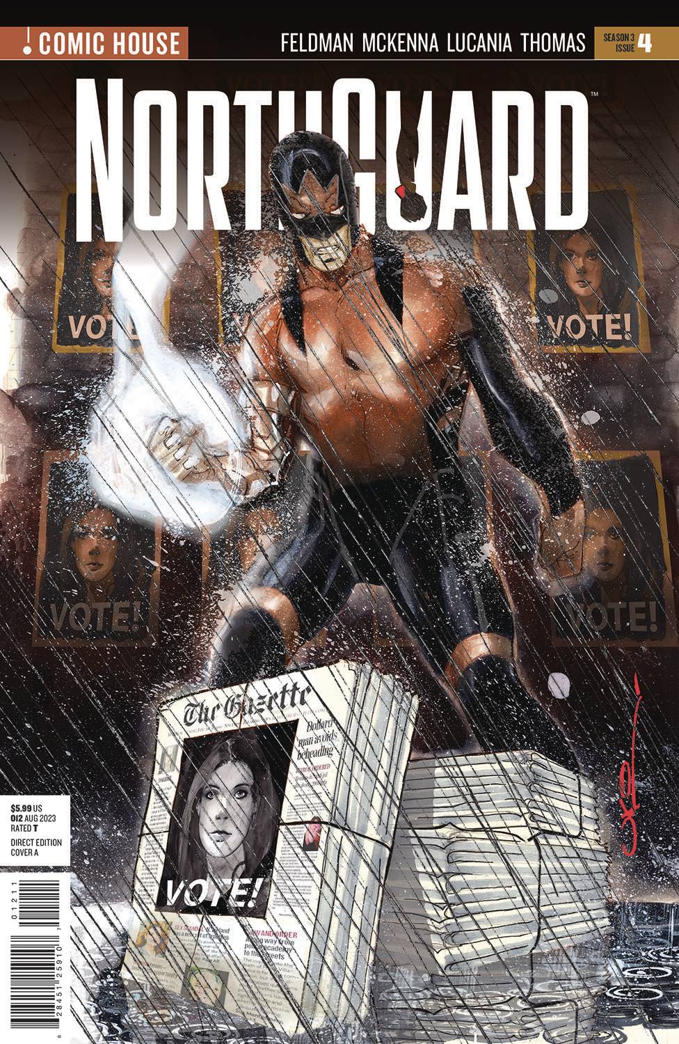 LEV GLEASON - COMIC HOUSE Comic Books NORTHGUARD SEASON 3 #4 (C: 0-0-1) 62845125910701211 JUN231933