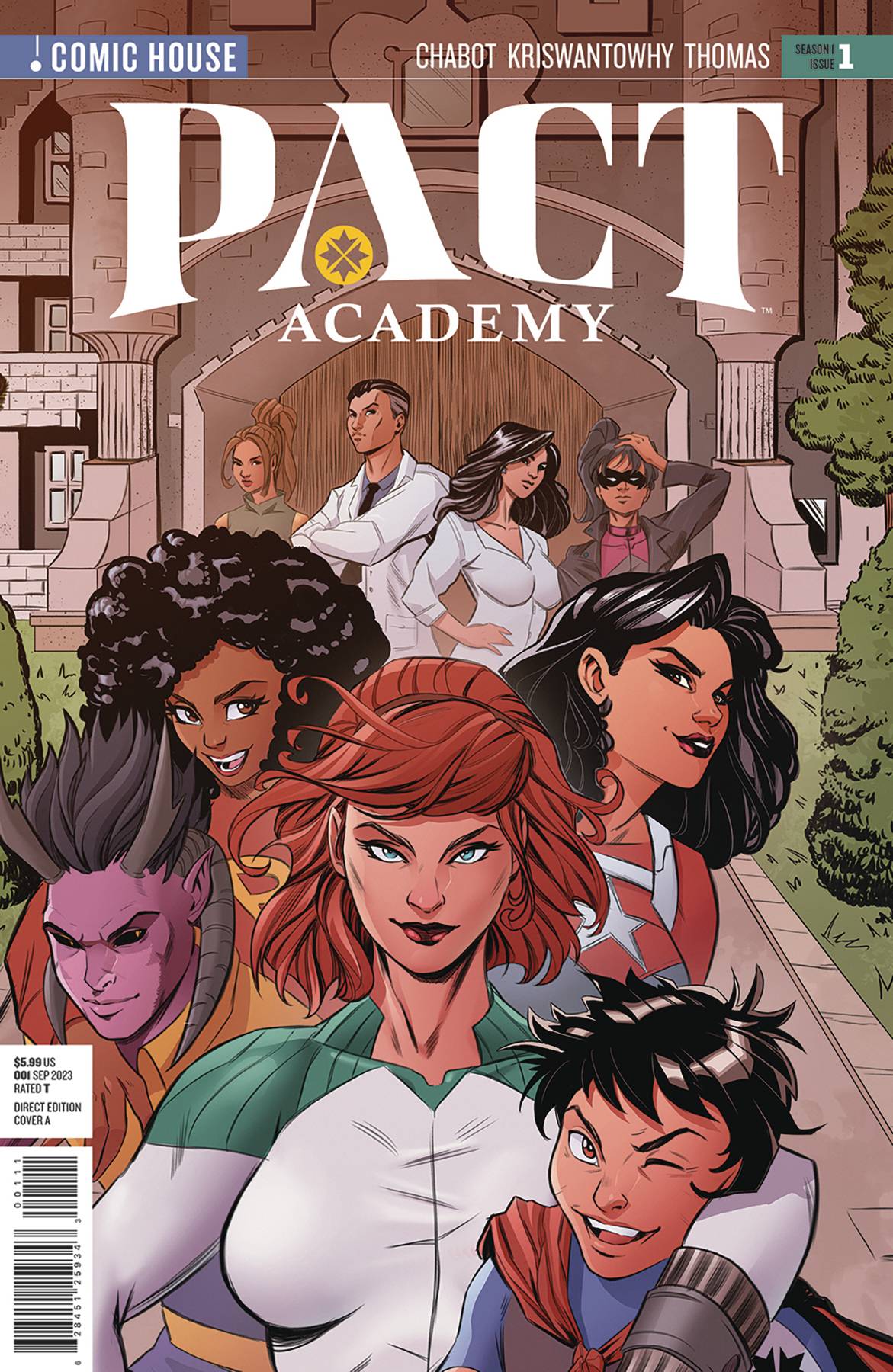 Lev Gleason - Comic House Comic Books PACT ACADEMY #1 (OF 4) CVR A 38252028 JUL231777